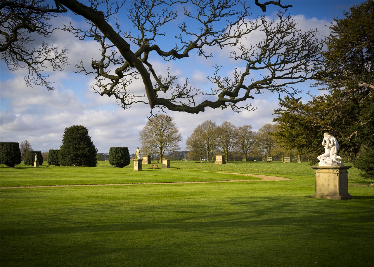 Walks outdoors, Parkland, Burton Constable, Hull, East Yorkshire